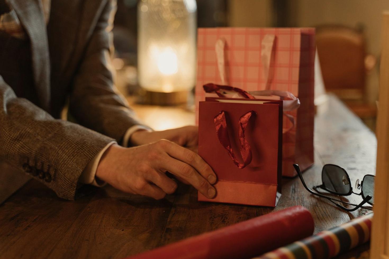 Carefully packaged gifts at Actiontrail Melbourne